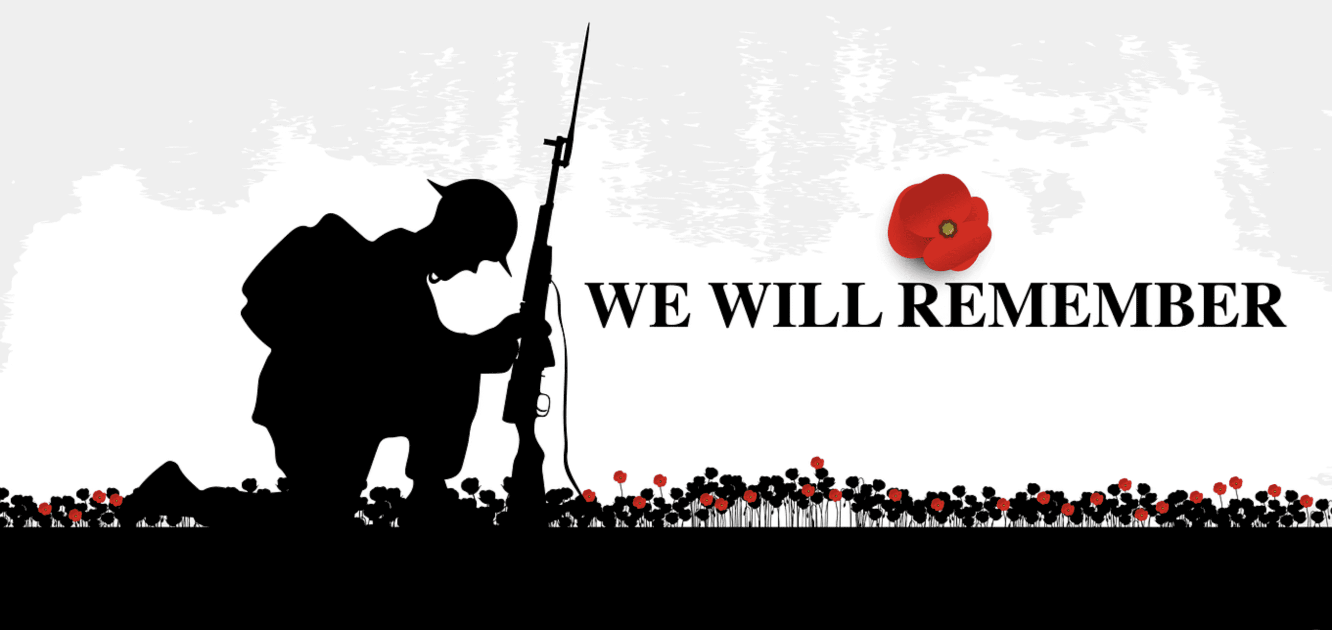 Poppy Flag - We Will Remember
